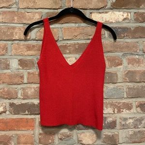 Brandy Melville Cropped Knit Tank